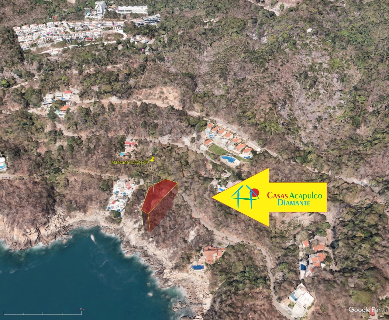 Terreno Brisas del Marqués Manzana E Lote 30 - Ubicación satelital y entorno 12